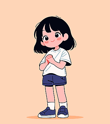 전신 여자 어린이 스포츠 일러스트 응원 한명 웃음 소녀 운동복 주황색 가을 손모으기 활기 체육대회 소녀한명만 일러캐릭터 AI파일 캐릭터 1 옷 계절 컬러 컨셉 표정 사람 손짓 체육 대회 여자한명만 소녀만 파일형식 벡터