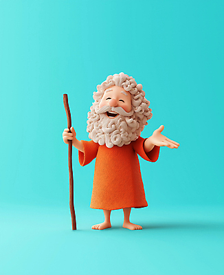 전신 PSD 편집이미지 노년 남자 기독교 인물캐릭터 지팡이 3D캐릭터 한명 웃음 파란색 3D 성경 천주교 잡기 종교캐릭터 모세 노인남자한명만 편집3D 캐릭터 1 종교 컬러 종교용품 모션 표정 사람 성인 디지털합성 남자한명만 노인남자만 파일형식