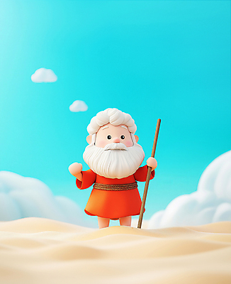 전신 PSD 구름 편집이미지 노년 남자 기독교 인물캐릭터 지팡이 하늘 3D캐릭터 한명 들기 파란색 3D 성경 사막 천주교 종교캐릭터 모세 노인남자한명만 편집3D 자연요소 캐릭터 1 종교 컬러 종교용품 모션 사람 성인 디지털합성 남자한명만 노인남자만 파일형식
