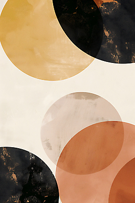 JPG 디자인 포스터 예술 일러스트 추상 사람없음 그래픽 갈색 원형 기하학 미니멀 국내일러스트 AI일러스트 AI콘텐츠 도형 컬러 무늬 파일형식