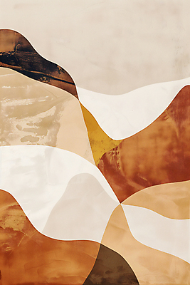 JPG 디자인 포스터 예술 일러스트 추상 사람없음 그래픽 갈색 원형 기하학 미니멀 국내일러스트 AI일러스트 AI콘텐츠 도형 컬러 무늬 파일형식