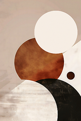 JPG 디자인 포스터 예술 일러스트 추상 사람없음 그래픽 갈색 원형 기하학 미니멀 국내일러스트 AI일러스트 AI콘텐츠 도형 컬러 무늬 파일형식