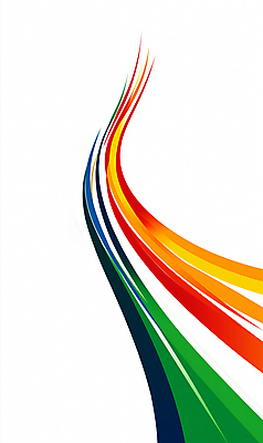 JPG 물결 일러스트 디지털백그라운드 추상 사람없음 그래픽 빨간색 초록색 파란색 국내일러스트 AI일러스트 AI콘텐츠 컬러 백그라운드 무늬 파일형식