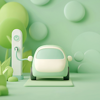 JPG 나무 편집이미지 사람없음 초록색 3D 풀 입체 에코 친환경 전기자동차 충전소 편집3D AI컴퓨터그래픽 AI콘텐츠 식물 컬러 자동차 환경 디지털합성 충전 파일형식