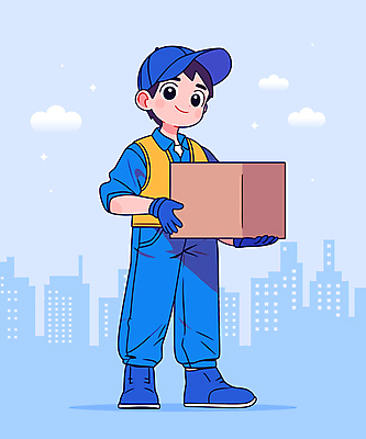 전신 남자 인물캐릭터 일러스트 직업캐릭터 작업복 한명 들기 빌딩 청년 성인 파란색 택배기사 배달원 만화 택배상자 긍정적 성인남자한명만 소상공인 국내일러스트 일러캐릭터 AI파일 직업 캐릭터 1 옷 감정 컬러 모션 사람 건물 경제 상자 상인 택배 남자한명만 성인남자만 파일형식 벡터