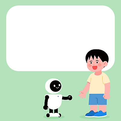 전신 남자 어린이 일러스트 미래 기술 대화 한명 미소 소년 초록색 장난감 가위바위보 손내밀기 로봇 소년한명만 카피스페이스 AI_인공지능 국내일러스트 AI파일 1 컬러 컨셉 놀이 표정 말하기 사람 손짓 공백 남자한명만 소년만 파일형식 벡터