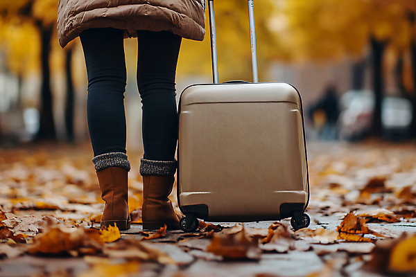 JPG 편집이미지 여자 길 여유 여행 단풍 낙엽 가방 단풍나무 휴식 한명 성인 야외 뒷모습 캐리어 하반신 가을 디지털합성 가을여행 성인여자한명만 편집실사 AI인물포토 AI콘텐츠 나무 1 잡화 계절 감정 뷰포인트 컨셉 잎 사람 여행가방 CG 여자한명만 성인여자만 파일형식 가을_계절 AI포토