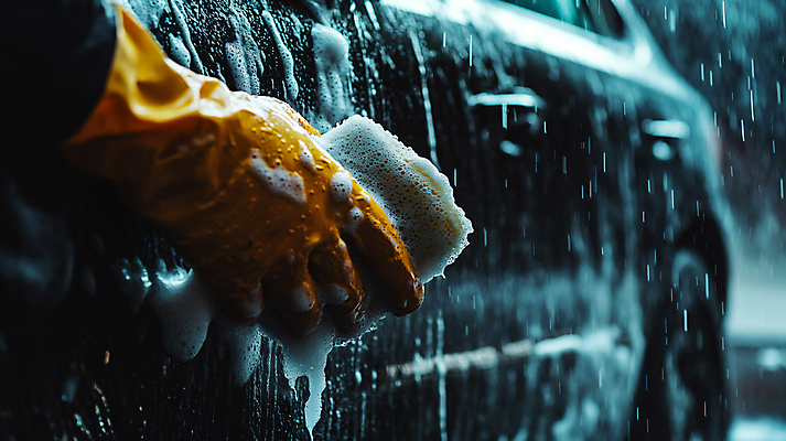 JPG 편집이미지 손 자동차 신체부위 거품 디지털합성 스펀지 손세차 편집실사 AI인물포토 AI콘텐츠 육상교통 사람 CG 세차 파일형식 AI포토