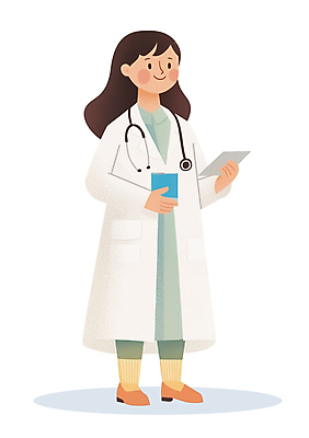 전신 PSD 여자 인물캐릭터 일러스트 청진기 직업캐릭터 병원 한명 성인 진료 의사 의사가운 성인여자한명만 국내일러스트 일러캐릭터 직업 캐릭터 1 의학 의료기기 사람 의료진 가운 여자한명만 성인여자만 파일형식