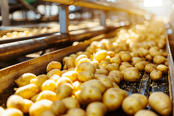 JPG 편집이미지 감자 건강 사람없음 갈색 기계 신선 농작 분류 편집실사 AI포토 AI콘텐츠 컬러 채소 CG 파일형식