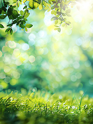 JPG 편집이미지 자연 나뭇잎 잔디 사람없음 초록색 보케 이미지 편집실사 AI포토 AI콘텐츠 식물 컬러 잎 CG 생태계 파일형식