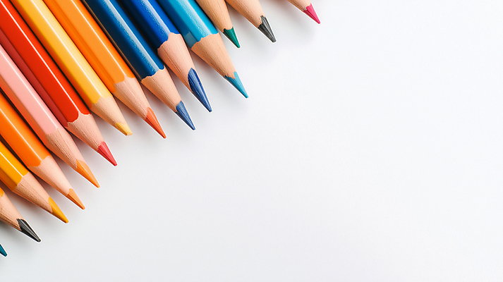 JPG 편집이미지 학용품 색연필 사람없음 컬러풀 오브젝트 편집실사 AI포토 AI콘텐츠 컬러 문구용품 CG 파일형식