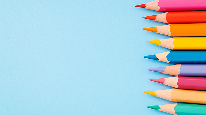 JPG 편집이미지 학용품 색연필 사람없음 컬러풀 오브젝트 편집실사 AI포토 AI콘텐츠 컬러 문구용품 CG 파일형식