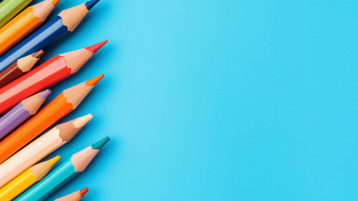 JPG 편집이미지 학용품 색연필 사람없음 컬러풀 오브젝트 편집실사 AI포토 AI콘텐츠 컬러 문구용품 CG 파일형식