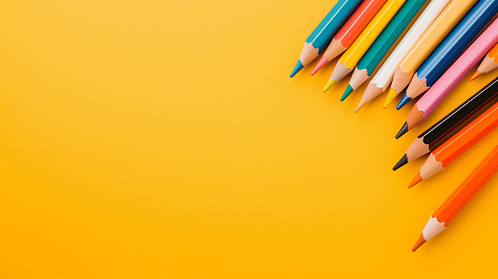 JPG 편집이미지 학용품 색연필 사람없음 컬러풀 오브젝트 편집실사 AI포토 AI콘텐츠 컬러 문구용품 CG 파일형식