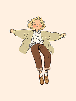 전신 PSD 남자 여유 일러스트 청소년 한명 일상 가을 감성 베이지색 십대남자한명만 국내일러스트 1 계절 감정 컬러 컨셉 사람 라이프 남자한명만 십대남자만 파일형식