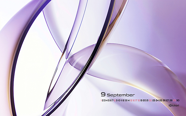 JPG 월페이퍼 바탕화면 9월 날짜 파일형식