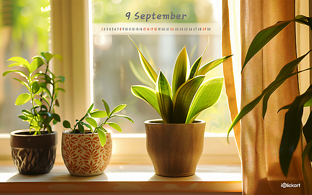 JPG 월페이퍼 바탕화면 9월 날짜 파일형식