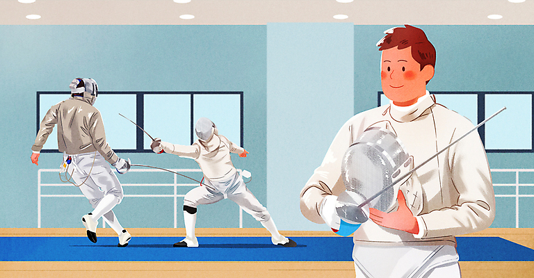 PSD 여자 남자 올림픽 일러스트 들기 경기 성인 세명 운동 펜싱 펜싱선수 손뻗기 동호회 펜싱검 펜싱복 펜싱용구 성인만 국내일러스트 스포츠 유니폼 모션 운동선수 건강 사람 펜싱용품 파일형식