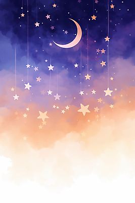 JPG 일러스트 밤하늘 사람없음 판타지 우주 보라색 고요 할로윈 달 신비 별빛 몽환 국내일러스트 AI일러스트 AI콘텐츠 자연요소 별 컬러 컨셉 상상 하늘 빛 야간 파일형식