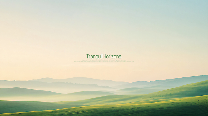 PSD 편집이미지 백그라운드 하늘 초원 사람없음 노을 고요 언덕 지평선 이미지편집 자연요소 파일형식