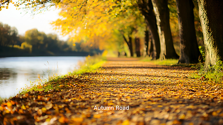PSD 나무 편집이미지 공원 길 호수 단풍 낙엽 단풍나무 사람없음 가을 이미지편집 편집실사 식물 계절 공공시설 잎 CG 파일형식