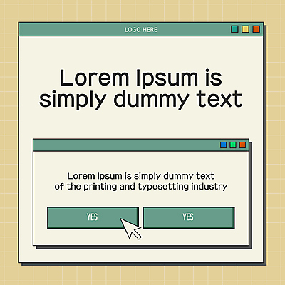 템플릿 배너 버튼 사람없음 초록색 마우스 메시지 커서 인터넷창 베이지색 이미지템플릿 AI파일 컬러 인터넷 컴퓨터용품 파일형식 벡터