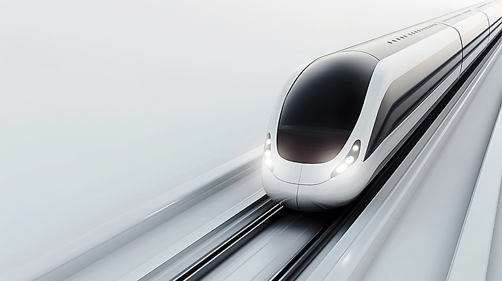 JPG 편집이미지 미래 기술 사람없음 빛 3D 기찻길 기차 흰색 속도 주행 자동화 편집3D AI컴퓨터그래픽 AI콘텐츠 육상교통 컬러 컨셉 대중교통 디지털합성 파일형식