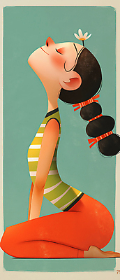 JPG 전신 여자 일러스트 요가 건강 한명 성인 초록색 운동 평화 눈감음 스트레칭 무릎꿇기 편안함 고개들기 긍정적 성인여자한명만 국내일러스트 AI일러스트 AI콘텐츠 1 웰빙 감정 컬러 컨셉 모션 사람 감각 여자한명만 성인여자만 파일형식