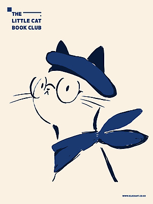 포스터 안경 일러스트 사람없음 파란색 스카프 고양이 심플 드로잉 베레모 베이지색 독서모임 국내일러스트 AI파일 모자_잡화 잡화 컬러 포유류 미술 반려동물 목도리 파일형식 벡터