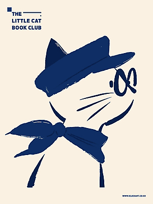 포스터 안경 일러스트 사람없음 파란색 스카프 고양이 심플 드로잉 베레모 베이지색 독서모임 국내일러스트 AI파일 모자_잡화 잡화 컬러 포유류 미술 반려동물 목도리 파일형식 벡터