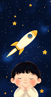 JPG 남자 행복 어린이 일러스트 상상 밤하늘 동화 한명 미소 소년 우주 귀여움 턱괴기 꿈 행성 로켓 탐험 남색 어린이상상 공상 소년한명만 국내일러스트 AI일러스트 AI콘텐츠 1 감정 컬러 컨셉 모션 하늘 표정 사람 야간 남자한명만 소년만 파일형식