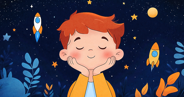 JPG 남자 행복 어린이 일러스트 상상 밤하늘 동화 한명 미소 소년 우주 귀여움 턱괴기 꿈 행성 로켓 탐험 남색 어린이상상 공상 소년한명만 국내일러스트 AI일러스트 AI콘텐츠 1 감정 컬러 컨셉 모션 하늘 표정 사람 야간 남자한명만 소년만 파일형식