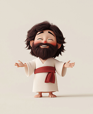 전신 PSD 편집이미지 남자 행복 기독교 맨발 수염 한명 미소 웃음 성인 예수 하나님 종교캐릭터 심플 베이지색 성인남자한명만 편집3D 캐릭터 1 감정 종교 컬러 발 표정 사람 3D 신_종교 남자한명만 성인남자만 파일형식
