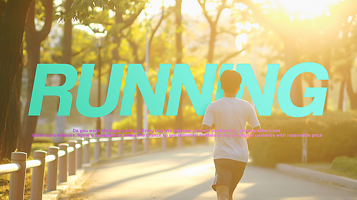 PSD 편집이미지 공원 남자 한명 성인 타이포그라피 운동복 달리기 운동 햇빛 러닝 의료성형뷰티 성인남자한명만 이미지편집 문자 1 옷 공공시설 모션 건강 사람 태양 남자한명만 성인남자만 파일형식