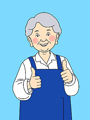 여자 노년 행복 일러스트 한명 상반신 실버라이프 노후 은퇴 따봉 노인여자한명만 국내일러스트 AI파일 1 라이프스타일 감정 사람 성인 최고 여자한명만 노인여자만 파일형식 벡터