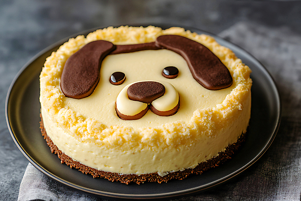 JPG 편집이미지 사람없음 케이크 축하 생일 강아지 디지털합성 애견간식 핸드메이드 홈메이드 편집실사 AI포토 AI콘텐츠 기념일 컨셉 디저트 반려동물 개 CG 만들기 파일형식