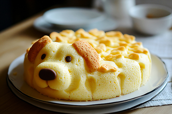 JPG 편집이미지 사람없음 케이크 축하 생일 강아지 디지털합성 애견간식 핸드메이드 홈메이드 편집실사 AI포토 AI콘텐츠 기념일 컨셉 디저트 반려동물 개 CG 만들기 파일형식