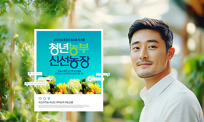 PSD 편집이미지 응시 남자 산업 농업 미래 실내 한명 청년 성인 농작물 농장 농사 농부 비전 비닐하우스 무농약 의료성형뷰티 성인남자한명만 스마트팜 산지직송 청년농부 미래산업 이미지편집 직업 1 시선 컨셉 사람 내부 남자한명만 성인남자만 파일형식 직송