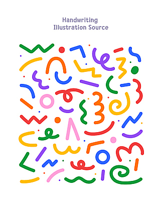 모양 패턴 일러스트 사람없음 컬러풀 화려 낙서 손그림 드로잉 국내일러스트 AI파일 컬러 컨셉 무늬 미술 파일형식 벡터