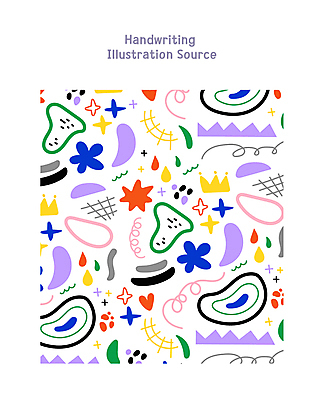 모양 패턴 일러스트 사람없음 컬러풀 화려 낙서 손그림 드로잉 국내일러스트 AI파일 컬러 컨셉 무늬 미술 파일형식 벡터