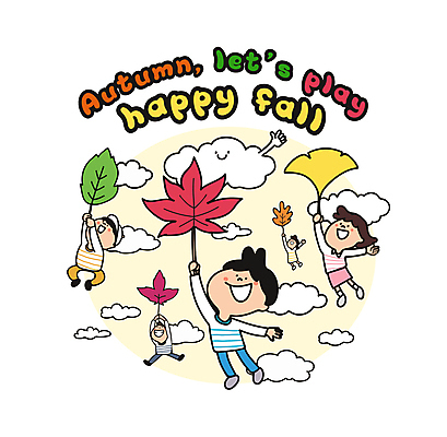 전신 구름 여자 남자 어린이 단풍 낙엽 일러스트 상상 하늘 매달리기 소녀 소년 여러명 친구 가을 비행 잡기 즐거움 은행잎 어린이만 국내일러스트 AI파일 자연요소 계절 감정 다수 잎 관계 모션 사람 파일형식 벡터