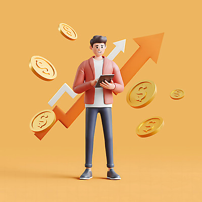 전신 PSD 편집이미지 남자 화살표 그래프 한명 들기 성인 공중 금융 태블릿 노란색 3D 동전 성장 떠있는 투자 상승 성인남자한명만 편집3D 1 컬러 컨셉 돈 비즈니스 모션 사람 경제 전자제품 스마트기기 디지털합성 남자한명만 성인남자만 파일형식