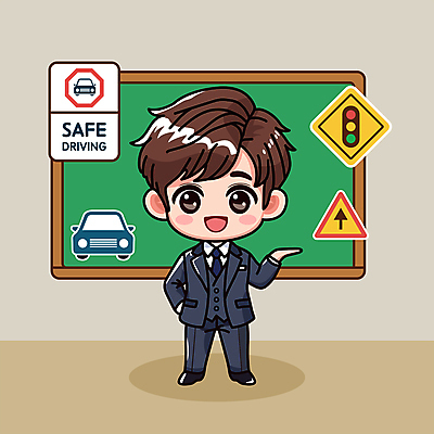 전신 교육 남자 일러스트 자동차 한명 미소 성인 교사 칠판 표지판 신호등 안전운전 성인남자한명만 운전학원 국내일러스트 AI파일 직업 1 육상교통 알림판 표정 사람 교통안전 학원 남자한명만 성인남자만 파일형식 벡터