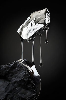 JPG 편집이미지 추상 사람없음 금속 검은색 돌_바위 액체 떨어짐 오브젝트 질감 광택 편집소스 편집실사 AI컴퓨터그래픽 AI콘텐츠 컬러 컨셉 무늬 재질 CG 파일형식