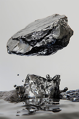 JPG 편집이미지 추상 사람없음 금속 검은색 돌_바위 액체 떨어짐 오브젝트 질감 광택 편집소스 편집실사 AI컴퓨터그래픽 AI콘텐츠 컬러 컨셉 무늬 재질 CG 파일형식