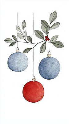 JPG 열매 크리스마스장식 크리스마스 겨울 일러스트 나뭇잎 매달리기 사람없음 장식 오브젝트 국내일러스트 AI일러스트 AI콘텐츠 식물 계절 기념일 잎 모션 파일형식