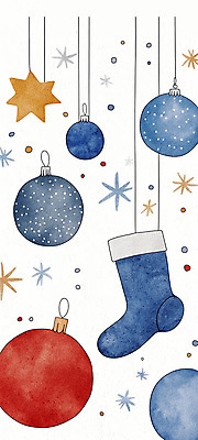 JPG 별 크리스마스장식 크리스마스 겨울 패턴 일러스트 사람없음 장식 파란색 오브젝트 크리스마스양말 산타양말 국내일러스트 AI일러스트 AI콘텐츠 자연요소 계절 기념일 컬러 무늬 양말 파일형식