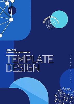 PSD 템플릿 디자인 포스터 선 비즈니스 추상 사람없음 그래픽 파란색 원형 연결 레이아웃 기하학 이미지템플릿 도형 컬러 무늬 파일형식