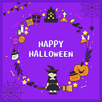 전신 여자 별 어린이 일러스트 초 호박 한명 소녀 선물상자 분장 할로윈 무덤 성 유령 거미줄 마녀 삼각플라스크 거미 박쥐 풍선 원형프레임 가랜드 마법빗자루 소녀한명만 국내일러스트 AI파일 자연요소 1 건축물 곤충 채소 포유류 프레임 선물 사람 상자 원형 빗자루 플라스크 파티용품 여자한명만 소녀만 파일형식 벡터